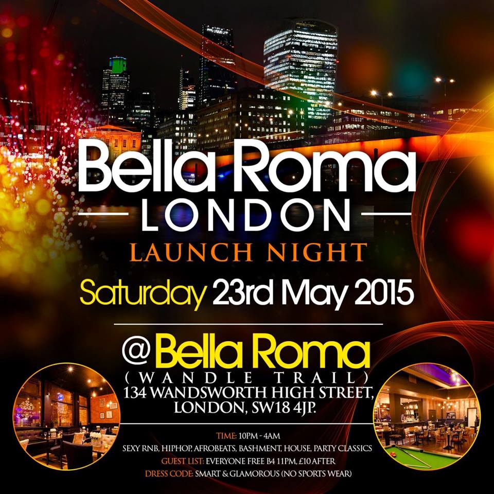 LAUNCH NIGHT (BELLA ROMA LONDON)