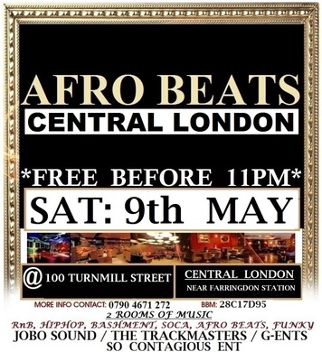 AFRO BEATS CITY PARTY - FREE BEFORE 11PM
