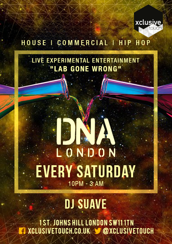DNA Saturdays 'Experiments Party Concept'
