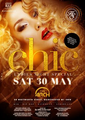 High Society CHIC @ Cokobar MCR