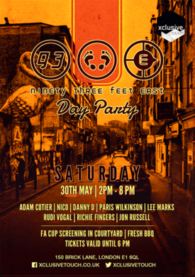 93 Feet East Day Party