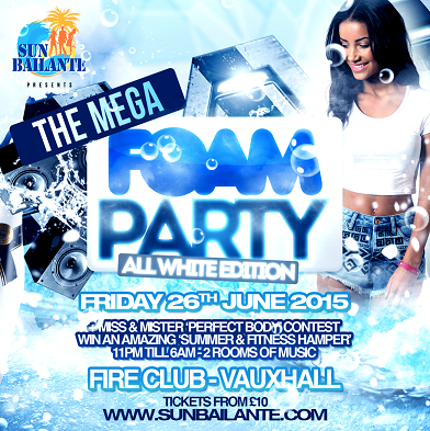 The MegaFoam PArty 2015