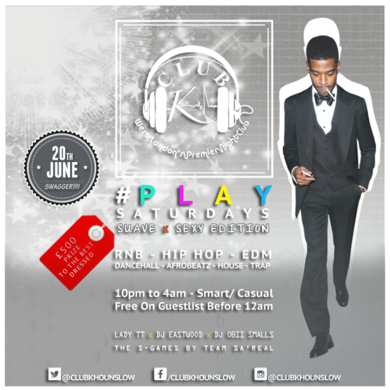 #PlaySaturdays: Suave Edition (£500 PRIZE)