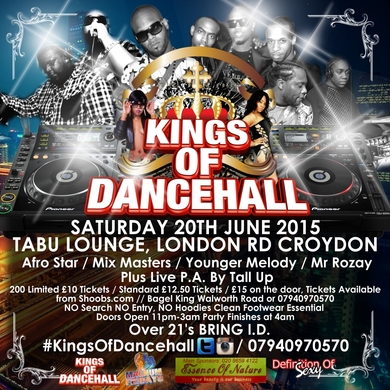 ♕Kings of Dancehall♕ Part 2 2015