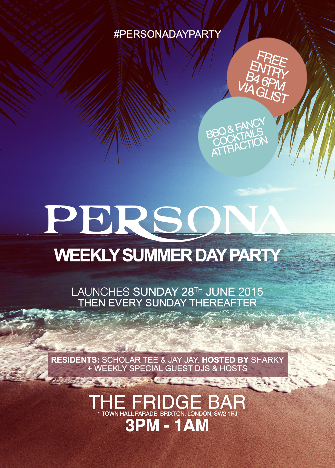 Persona Weekly Summer Day Party