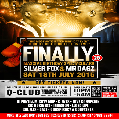 FINALLY Mr Dagz & Fox Birthday Party