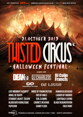 Twisted Circus Halloween Festival 2015