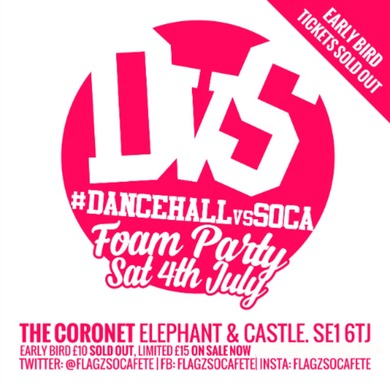 Dancehall vs Soca | Bikini Foam Party