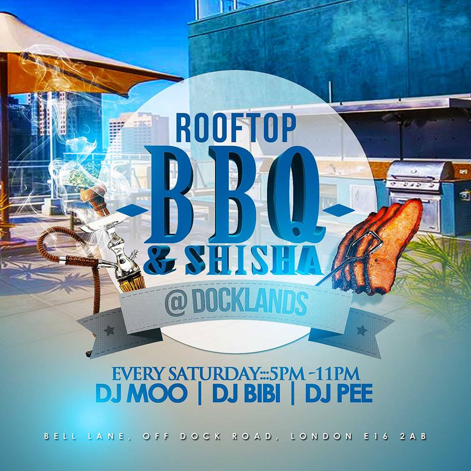 Roof Top BBQ & Shisha @ Docklands