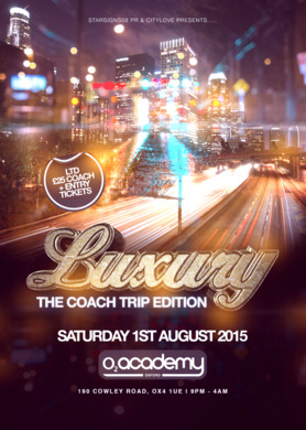 Luxury - The Coach Trip edition