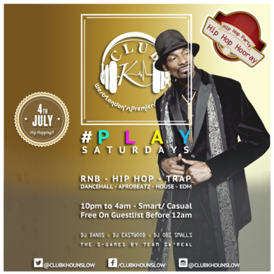 #PlaySaturdays: Hip Hop Hooray