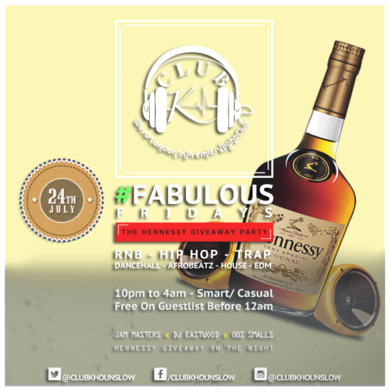 #FabulousFridays: Hennessy Party (Giveaway)