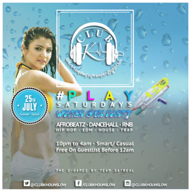 #PlaySaturdays: Water Gun Party