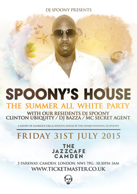 Spoony's House - The Summer All White Party