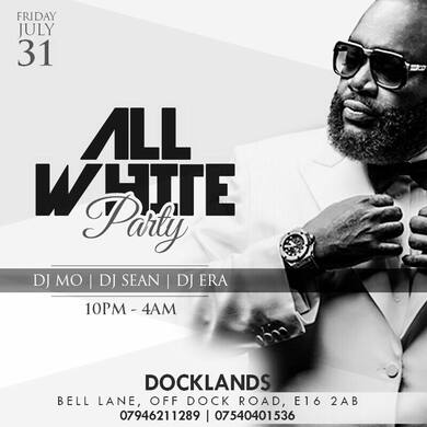 All White Party @ Docklands