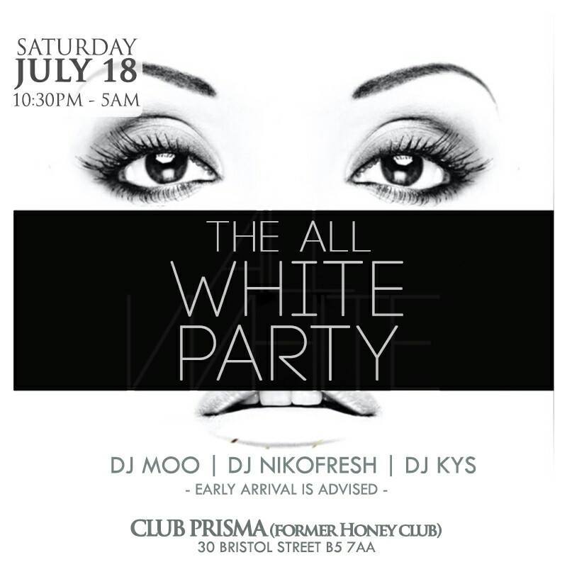 All White Party @ Birmingham