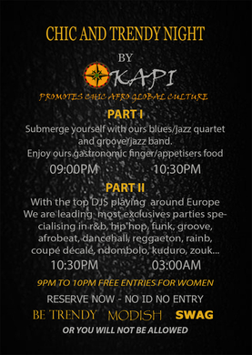 OKAPI CHIC AND TRENDY NIGHT