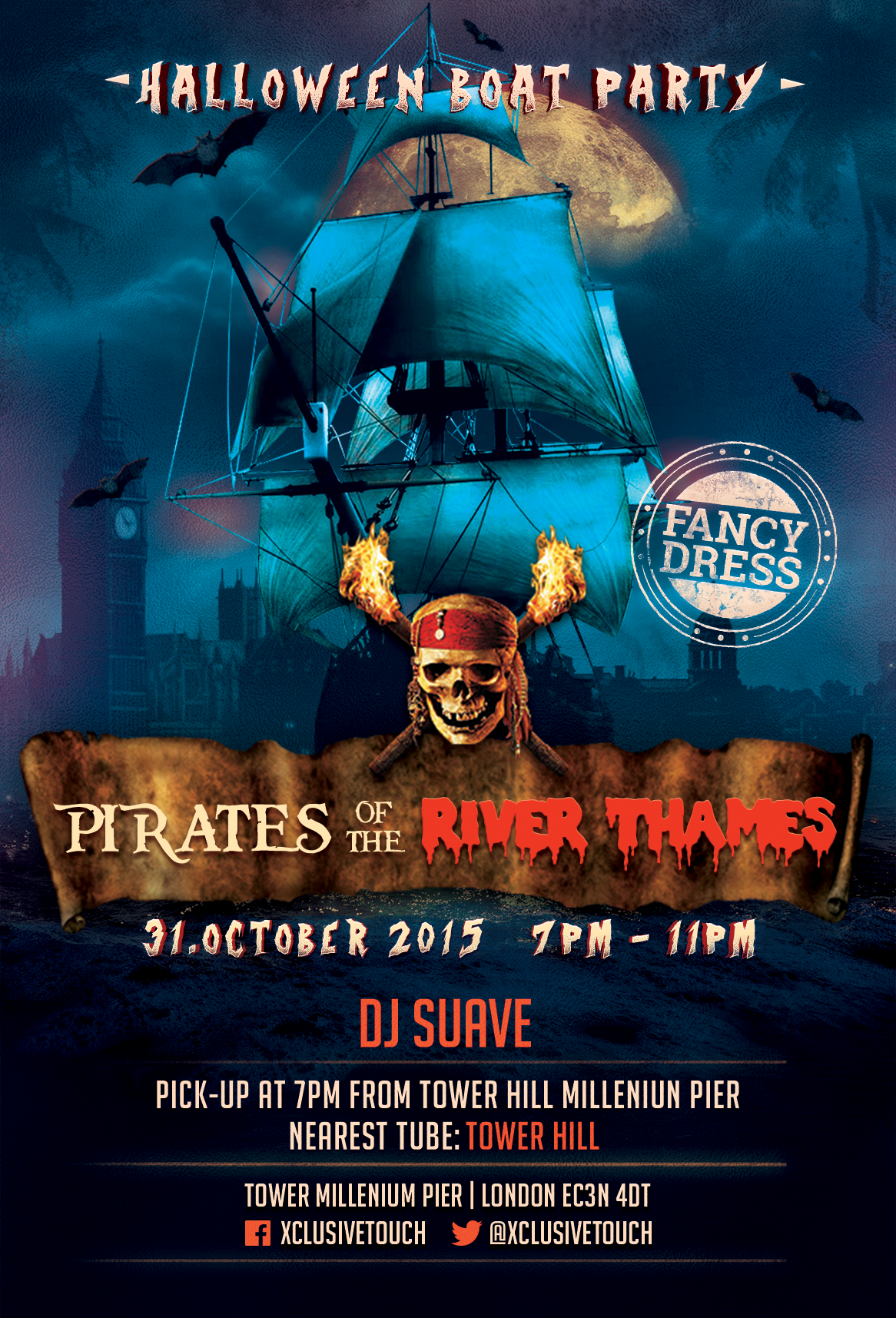 Halloween Pirates of the River Thames