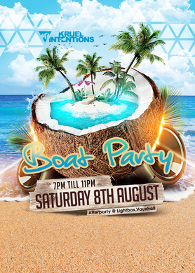 Kruel Intentions Summer Boat Party