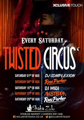 Twisted Circus Saturdays