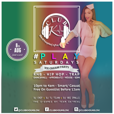 #PlaySaturdays: Ice Cream Party