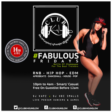 #FabulousFridays: Trainers Party III (PRIZES)