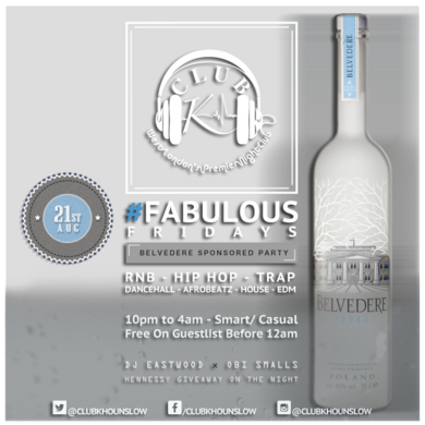 #FabulousFridays: The Belvedere Party