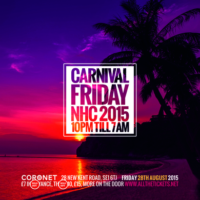 Carnival Friday - PAY ON DOOR
