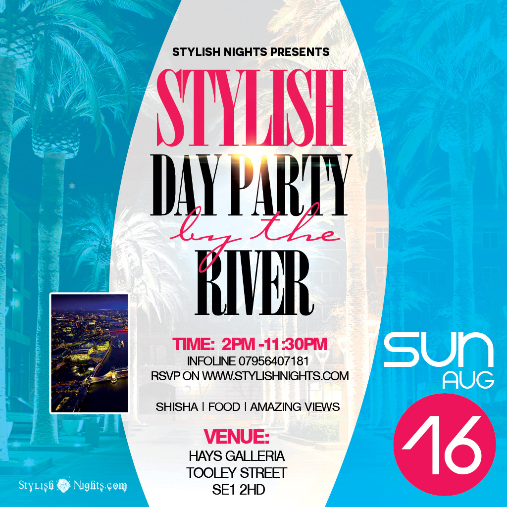 STYLISH DAY PARTY BY THE RIVER