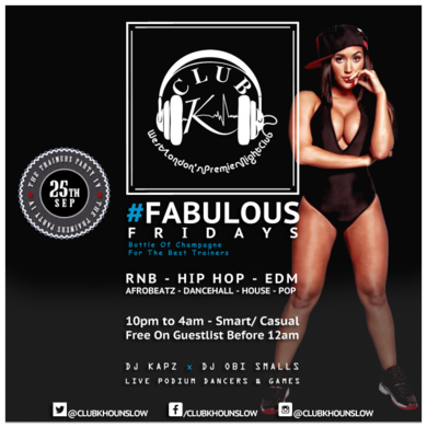 #FabulousFridays: Trainers Party IV (PRIZES)