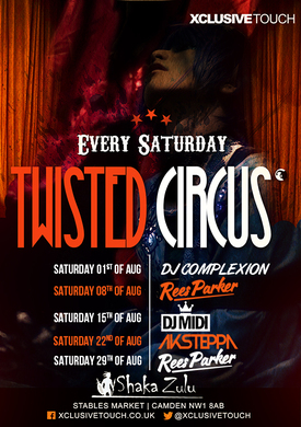 Twisted Circus Saturdays