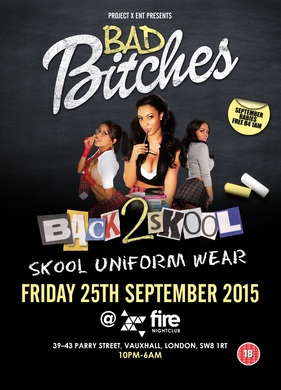 Bad Bitches! School Uniform Wear