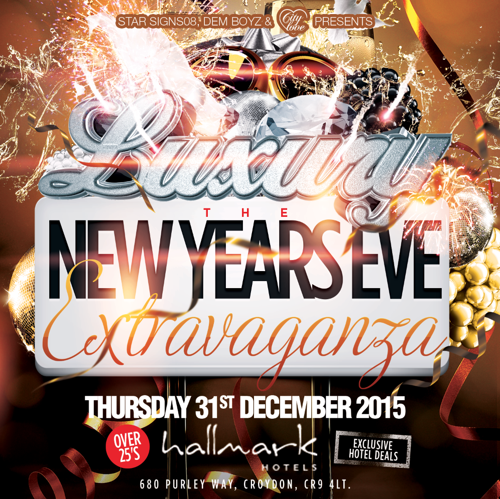 LUXURY * NYE EXTRAVAGANZA* @ Hallmark Hotel