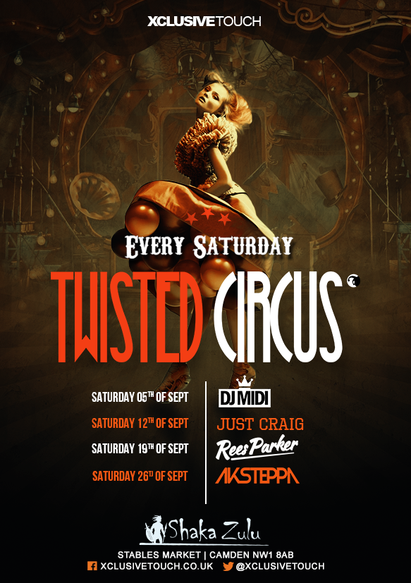 Twisted Circus Saturdays
