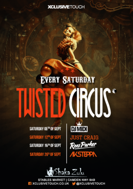 Twisted Circus Saturdays