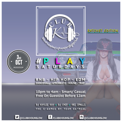 #PlaySaturdays: Ratchet Edition