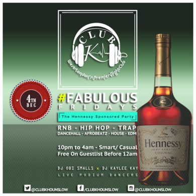 #FabulousFriday: The Hennessy Sponsored Party