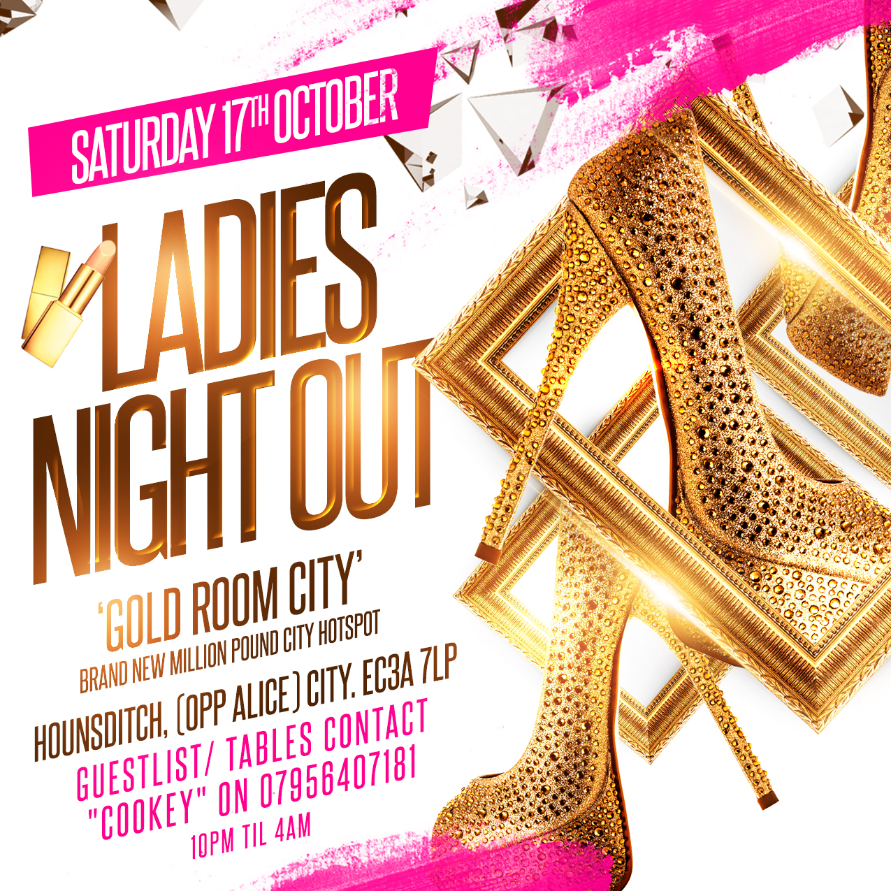 Ladies FREE @ Gold Room City