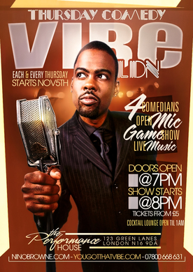 THURSDAY COMEDY VIBE | EVERY THURSDAY NOV 26