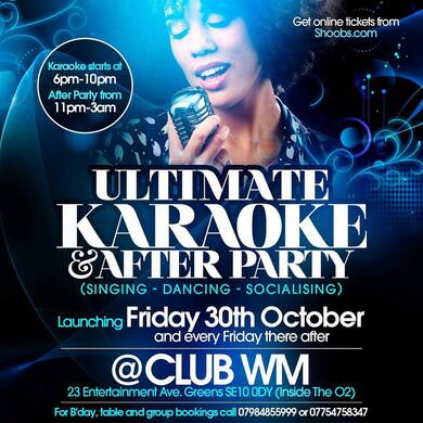 ULTIMATE KARAOKE & AFTER PARTY