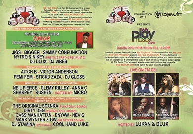 WE LOVE SOUL 6th ANNIVERSARY