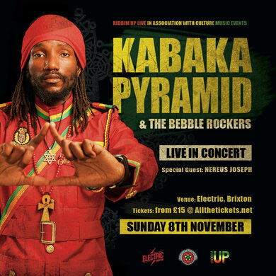 Kabaka Pyramid & The Bebble Rockers Live