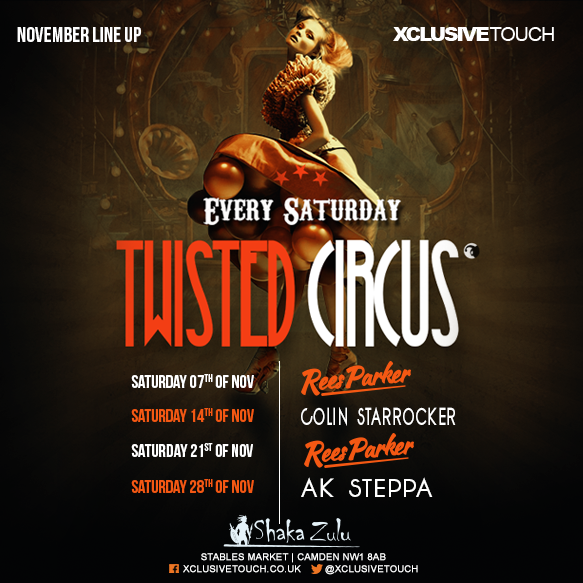 Twisted Circus Saturdays