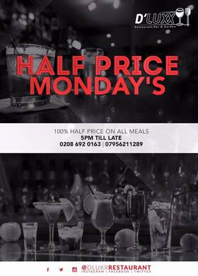Half Price Mondays