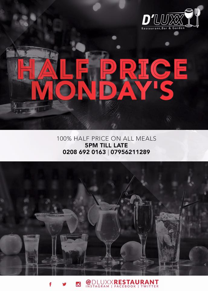 Half Price Mondays