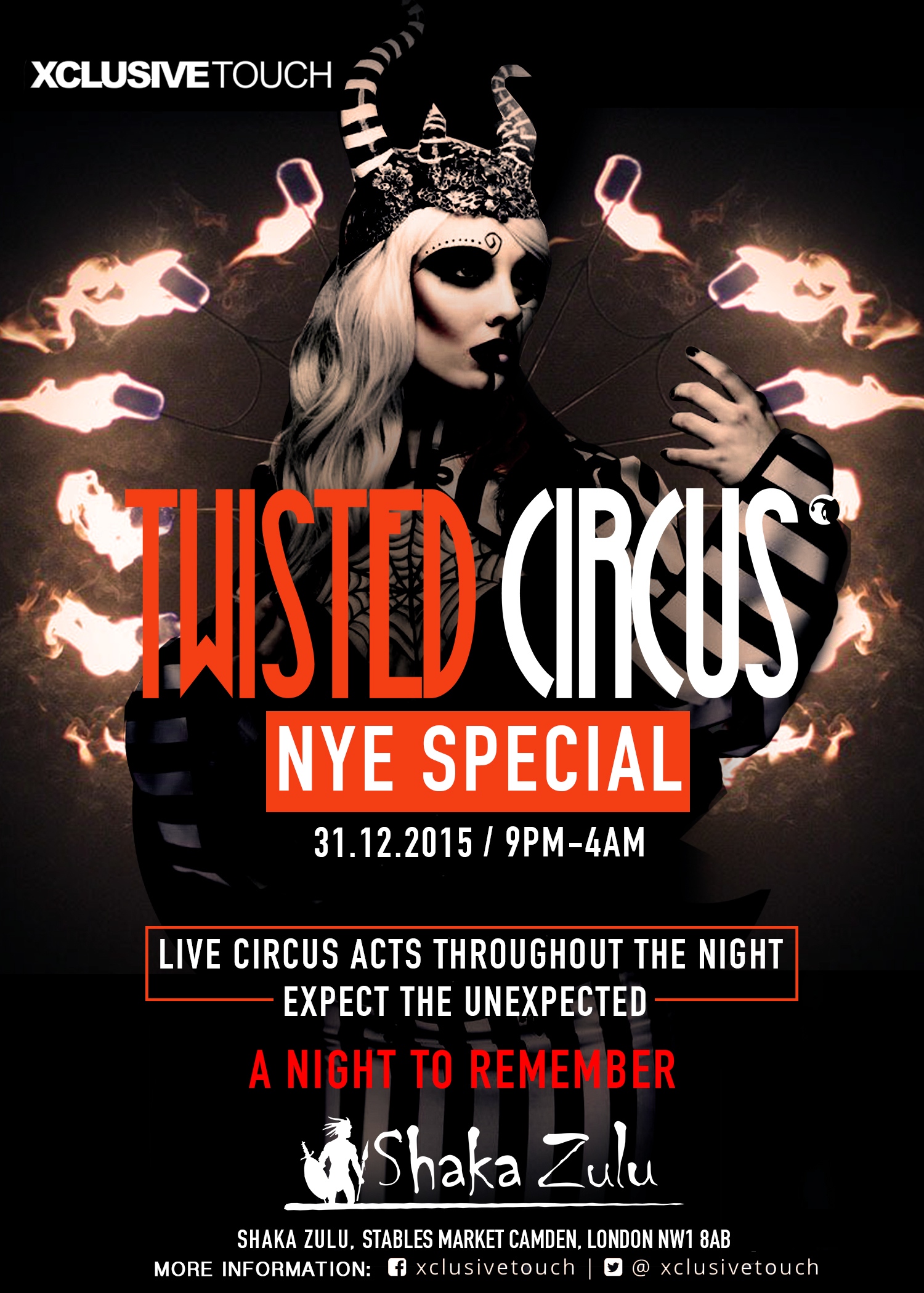 Twisted Circus, NYE 2015