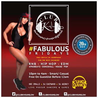 #FabulousFridays: Trainers Party VI (PRIZES)