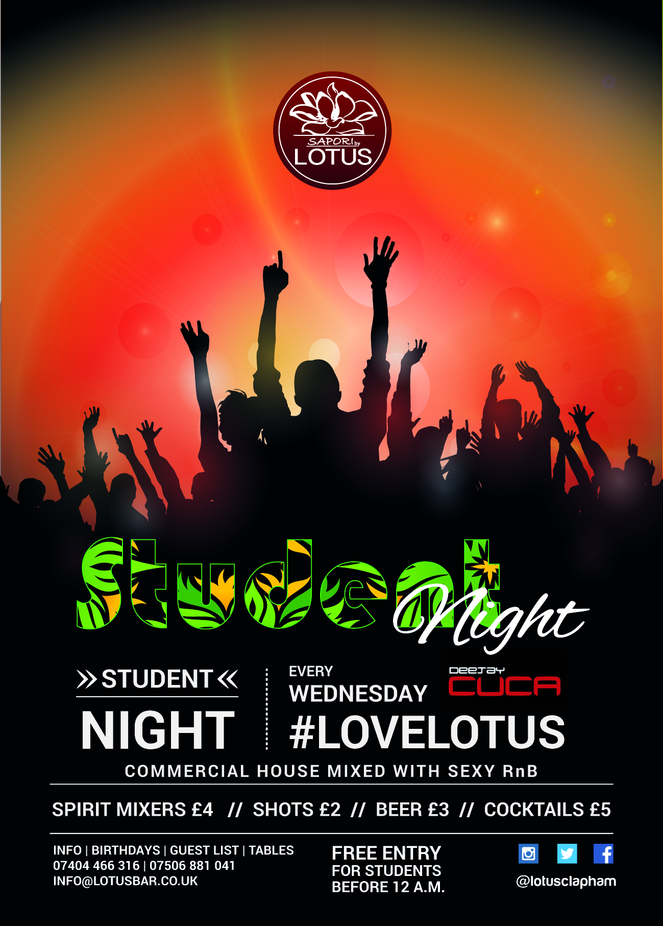STUDENT NIGHT