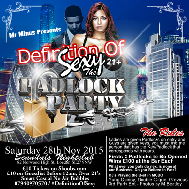 Definition of Sexy The Padlock Party