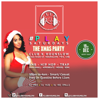 #PlaySaturdays: The Christmas Party
